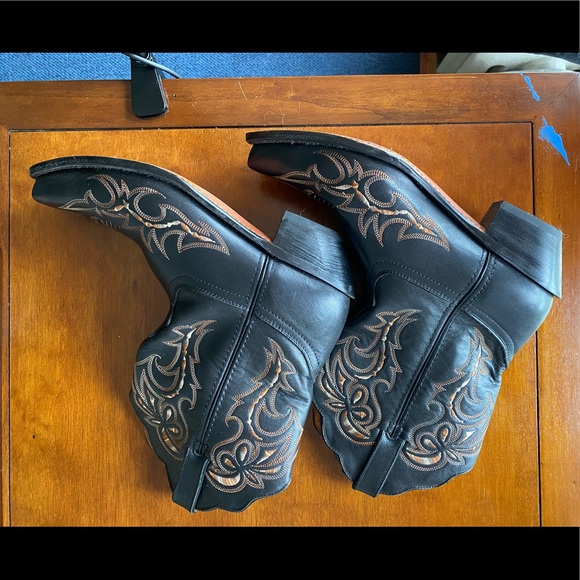 Authentic genuine leather cowgirl boots - Picture 2 of 12